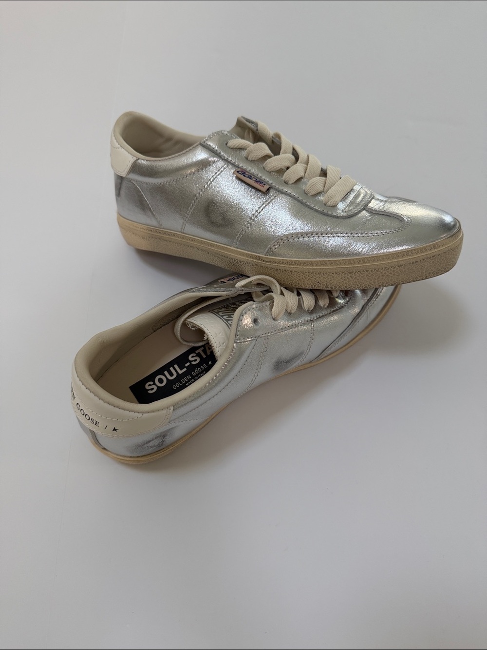 Golden Goose  NWOT Metallic Silver 39